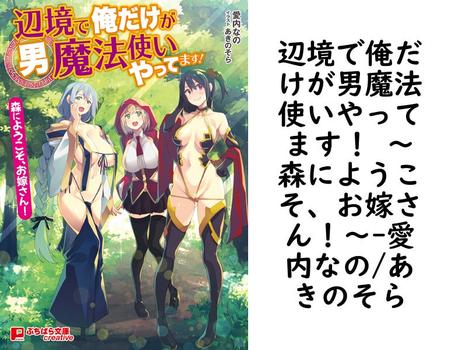 辺境で俺だけが男魔法使いやってます！ 〜森にようこそ、お嫁さん！〜（愛内なの/あきのそら）