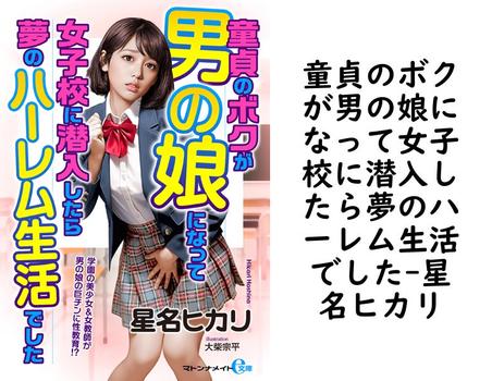 童貞のボクが男の娘になって女子校に潜入したら夢のハーレム生活でした【星名ヒカリ】（マドンナメイトe文庫）