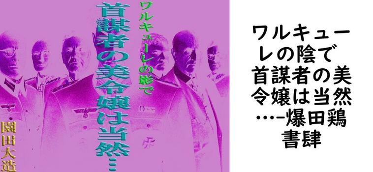 ワルキューレの陰で 首謀者の美令嬢は当然…【爆田鶏書肆】（オリジナル同人）