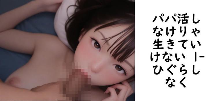 パパ活しなけりゃ生きていけない 1【ひぐらしなく】（オリジナル同人）
