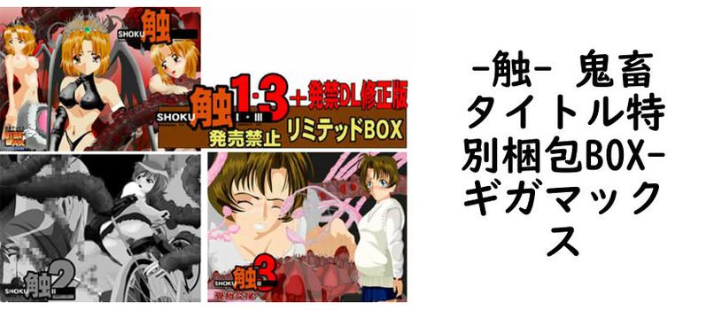 -触- 鬼畜タイトル特別梱包BOX【ギガマックス】（オリジナル同人）