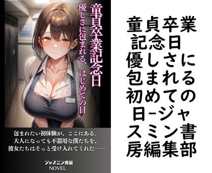 童貞卒業記念日 優しさに包まれる初めての日【ジャスミン書房編集部】（ジャスミン書房ノベル）